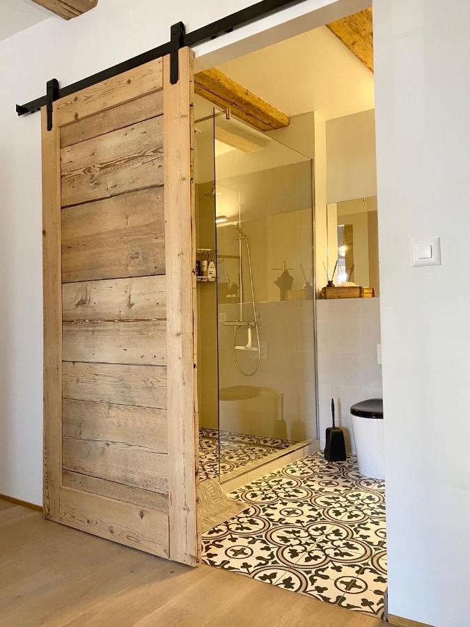 Beautiful Studio In A Villa From 18Th Century Thun Exterior foto